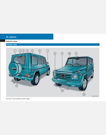 mercedes benz g-class 2008 2009 2010 2011 owners manual